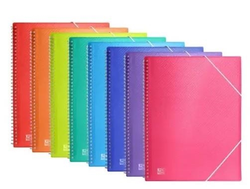 CARPETA FUNDAS EXPIRAL OXFORD TOP FILE A4 COLORES PASTEL | 3045050456268 | Librería Castillón - Comprar libros online Aragón, Barbastro