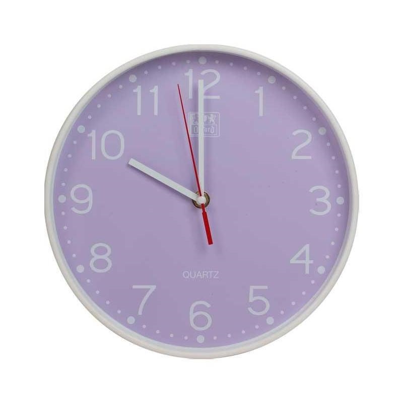 RELOJ PARED OXFORD CALM 25CM VERDE AZUL LAVANDA | 3595560038312 | Librería Castillón - Comprar libros online Aragón, Barbastro