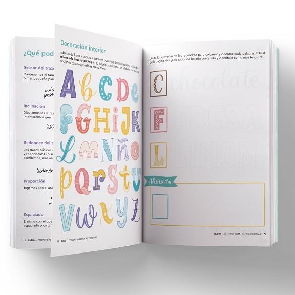 Lettering para mentes creativas | 9788417427818 | Nácher Rodríguez, Beatriz | Librería Castillón - Comprar libros online Aragón, Barbastro