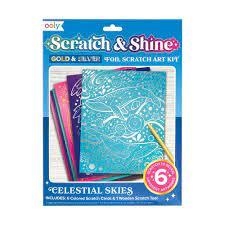 SCRATCH & SHINE - CELESTIAL SKIES | 810104680042 | Librería Castillón - Comprar libros online Aragón, Barbastro