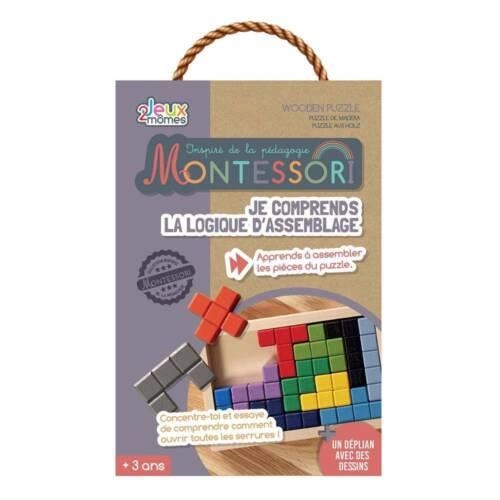 JUEGO TETRIS DE MADERA 18.5x2.5x12.4 cm | 3664944428503 | Librería Castillón - Comprar libros online Aragón, Barbastro