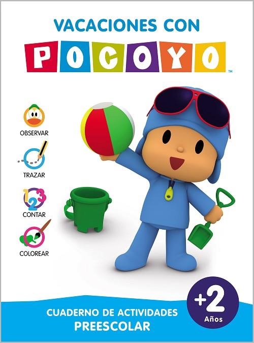 Pocoyó - Vacaciones con Pocoyó (2 años) | 9788448865160 | Animaj | Librería Castillón - Comprar libros online Aragón, Barbastro