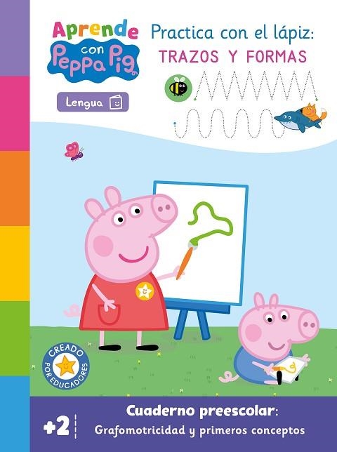 Peppa Pig : Primeros aprendizajes - Aprende Grafomotricidad con Peppa Pig : Practica con lapiz | 9788448865146 | Hasbro  eOne | Librería Castillón - Comprar libros online Aragón, Barbastro