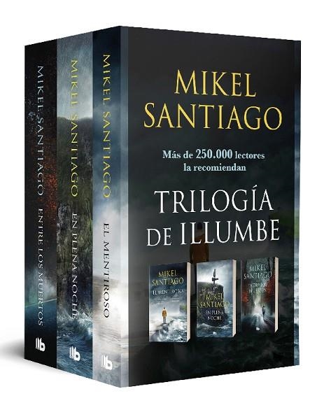 Trilogía de Illumbe (Pack con: El mentiroso | En plena noche | Entre los muertos | 9788413146508 | Mikel Santiago | Librería Castillón - Comprar libros online Aragón, Barbastro