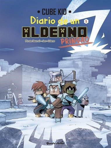 Minecraft. Diario de un aldeano pringao. Cómic 5 | 9788408271826 | Cube Kid | Librería Castillón - Comprar libros online Aragón, Barbastro