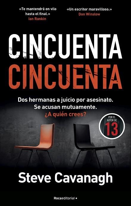 Cincuenta Cincuenta (Serie Eddie Flynn 2) | 9788419449375 | Steve Cavanagh | Librería Castillón - Comprar libros online Aragón, Barbastro