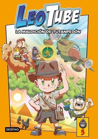 Leotube 5. La maldición de Tutanpedón | 9788408271925 | LeoTube | Librería Castillón - Comprar libros online Aragón, Barbastro