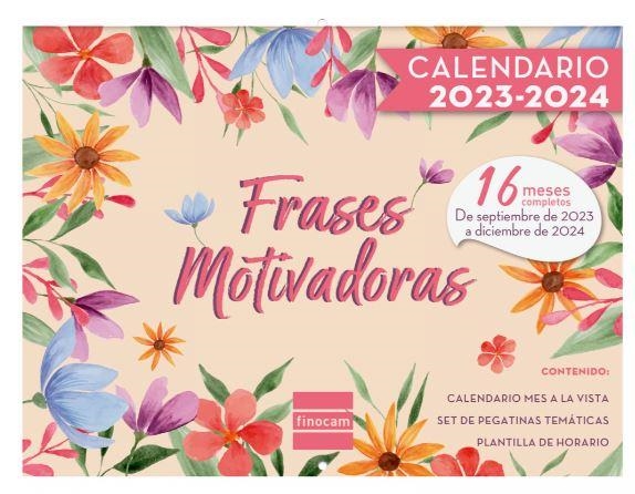 CALENDARIO PARED 16 MESES FINOCAM FRASES MOTIVADORAS | 8422952359739 | Librería Castillón - Comprar libros online Aragón, Barbastro