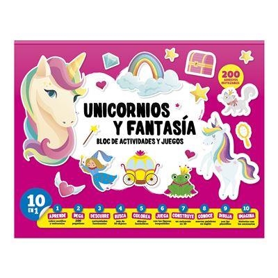 BLOC UNICORNIOS Y FANTASÍA | 9788418861659 | Librería Castillón - Comprar libros online Aragón, Barbastro