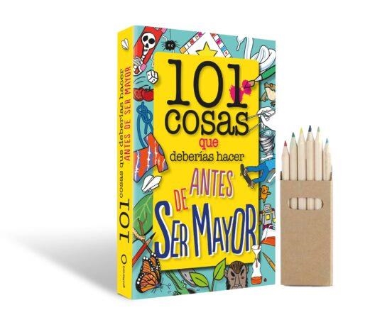 PACK 101 COSAS QUE DEBERIAS HACER ANTES DE SER MAYOR + LAPICES DE COLORES | 8432715155898 | Librería Castillón - Comprar libros online Aragón, Barbastro