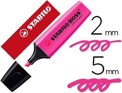 ROTULADOR FLUORESCENTE STABILO BOSS 70/58 MAGENTA | 4006381333696 | Librería Castillón - Comprar libros online Aragón, Barbastro