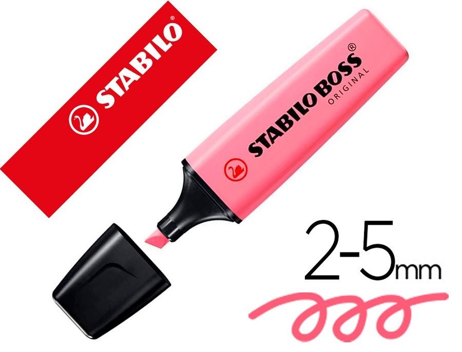 ROTULADOR FLUORESCENTE STABILO BOSS 70/158 PASTEL FUCSIA HELADO | 4006381566032 | Librería Castillón - Comprar libros online Aragón, Barbastro