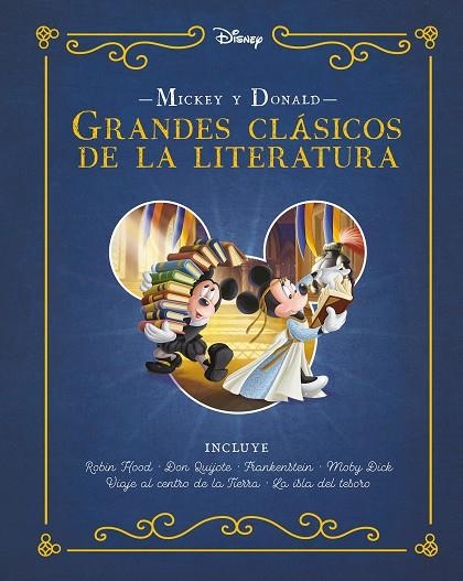 Mickey y Donald. Grandes clásicos de la literatura | 9788418940965 | Disney | Librería Castillón - Comprar libros online Aragón, Barbastro