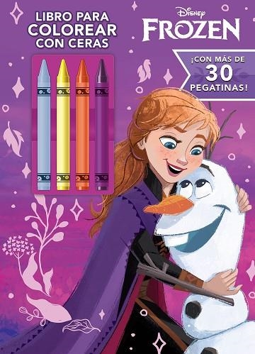 Frozen. Libro para colorear con ceras | 9788418940231 | Disney | Librería Castillón - Comprar libros online Aragón, Barbastro