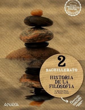 2º Bach Historia de la Filosofía 2 | 9788414330074 | Sánchez Meca, Diego / Mateu Alonso, Juan David | Librería Castillón - Comprar libros online Aragón, Barbastro