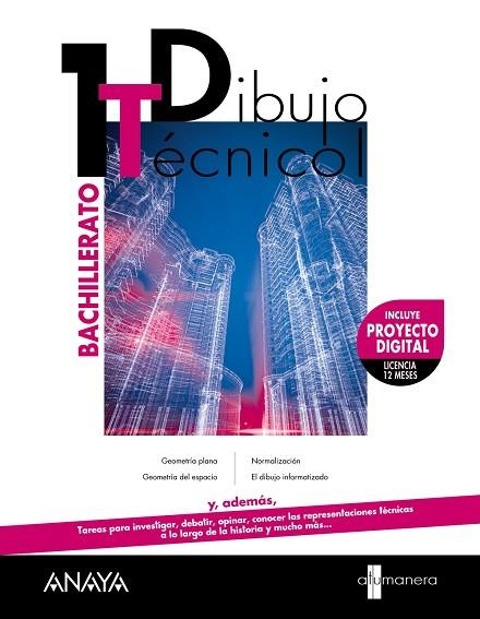 1º Bach Dibujo Técnico I. | 9788414311745 | Villanueva Bartrina, Lluís / Llabot Sánchez, Mercè / Mestres Sardà, Jordi | Librería Castillón - Comprar libros online Aragón, Barbastro