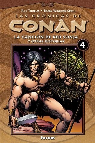 CRONICAS DE CONAN 4 : LA CANCION DE RED SONJA Y OTRAS HISTOR | 9788467425062 | Roy Thomas | Librería Castillón - Comprar libros online Aragón, Barbastro