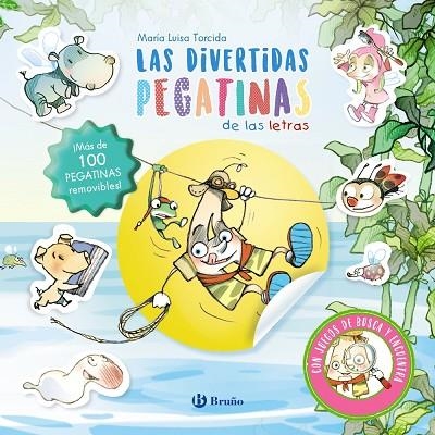 Las divertidas pegatinas de las letras | 9788469669884 | Torcida Álvarez, M.ª Luisa | Librería Castillón - Comprar libros online Aragón, Barbastro