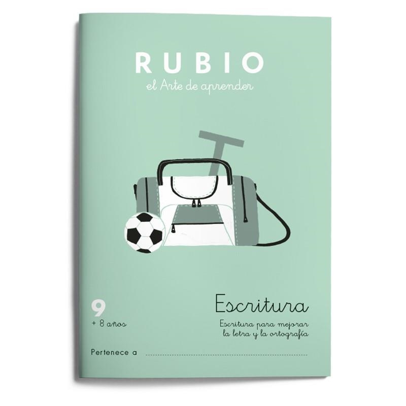 Escritura RUBIO 9 | 9788417427603 | Rubio Silvestre, Ramón | Librería Castillón - Comprar libros online Aragón, Barbastro