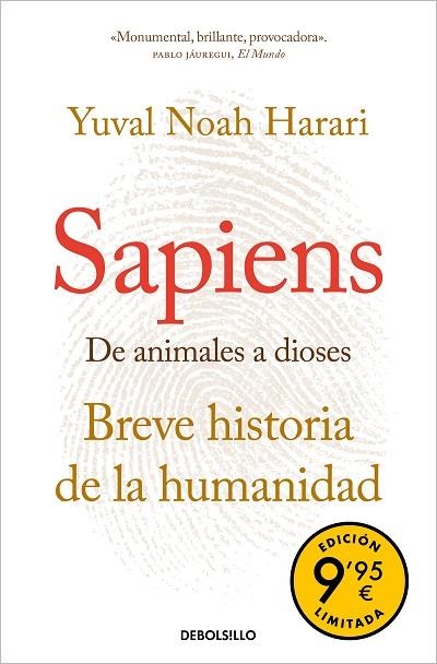 De animales a dioses  (edición limitada a precio especial) | 9788466372794 | Harari, Yuval Noah | Librería Castillón - Comprar libros online Aragón, Barbastro