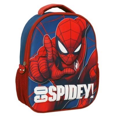 MOCHILA GUARDERIA 3D SPIDERMAN 26X32X10 CM | 5205698590313 | Librería Castillón - Comprar libros online Aragón, Barbastro