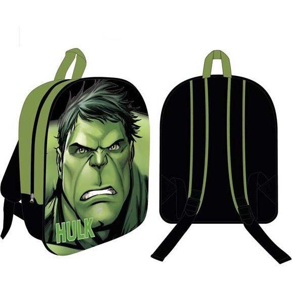 MOCHILA GUARDERIA 3D HULK 30x26X10 CM | 8720193931302 | Librería Castillón - Comprar libros online Aragón, Barbastro