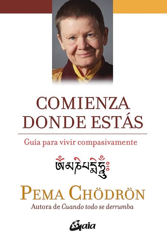 Comienza donde estás | 9788484456445 | Chödrön, Pema | Librería Castillón - Comprar libros online Aragón, Barbastro