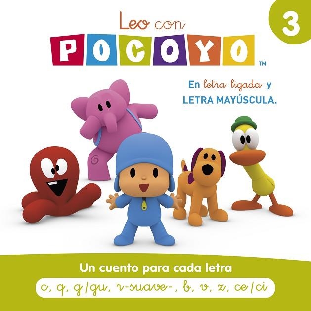 Pocoyó. Lectoescritura - Leo con Pocoyó. Un cuento para cada letra c, q, g/gu, r | 9788448866310 | Animaj | Librería Castillón - Comprar libros online Aragón, Barbastro