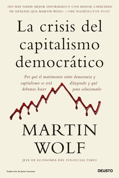 La crisis del capitalismo democrático | 9788423436064 | Wolf, Martin | Librería Castillón - Comprar libros online Aragón, Barbastro