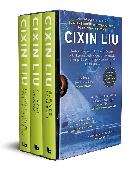 Trilogía de los Tres Cuerpos (estuche con: El problema de los tres cuerpos | El | 9788413146928 | Cixin Liu | Librería Castillón - Comprar libros online Aragón, Barbastro