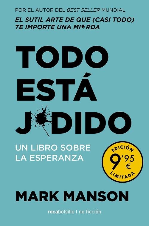 Todo está j*dido | 9788418850646 | Manson, Mark | Librería Castillón - Comprar libros online Aragón, Barbastro