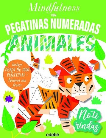 MINDFULNESS con pegatinas numeradas: ANIMALES | 9788468363646 | VV.AA. | Librería Castillón - Comprar libros online Aragón, Barbastro