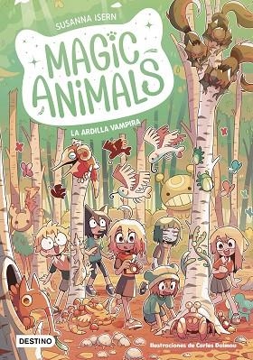 Magic Animals 3 : La ardilla vampira | 9788408275350 | Isern, Susanna / Dalmau, Carles | Librería Castillón - Comprar libros online Aragón, Barbastro