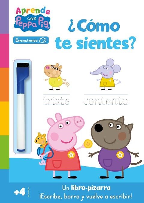 Peppa Pig. Primeros aprendizajes - Aprende con Peppa. ¿Cómo te sientes? | 9788448866273 | Hasbro  eOne | Librería Castillón - Comprar libros online Aragón, Barbastro