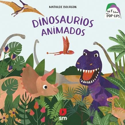 Dinosaurios animados | 9788498569360 | Bourgon, Mathilde | Librería Castillón - Comprar libros online Aragón, Barbastro