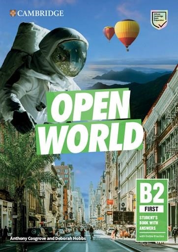 Open World First. Student's Book with Answers with Online Practice | 9781108759052 | Cosgrove, Anthony/Hobbs, Deborah | Librería Castillón - Comprar libros online Aragón, Barbastro