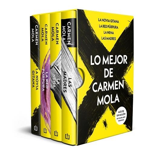 Tetralogía La Novia Gitana (Estuche con: La novia gitana | La red púrpura | La n | 9788466373982 | Carmen Mola | Librería Castillón - Comprar libros online Aragón, Barbastro