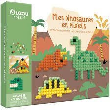 MIS DINOSAURIOS EN PIXELES. AUZOU | 9791039525510 | VV.AA. | Librería Castillón - Comprar libros online Aragón, Barbastro