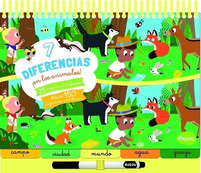 7 diferencias ¡en los animales! | 9791039534048 | VV.AA. | Librería Castillón - Comprar libros online Aragón, Barbastro