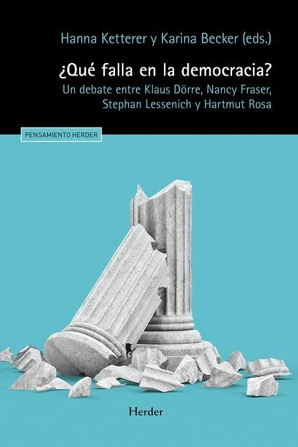 ¿Qué falla en la democracia? | 9788425449659 | Librería Castillón - Comprar libros online Aragón, Barbastro