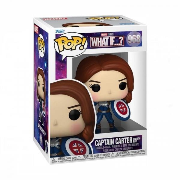 FUNKO POP MARVEL WHAT IF CAPITANA CARTER 968 | 889698586535 | Librería Castillón - Comprar libros online Aragón, Barbastro