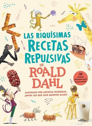 Las riquísimas recetas repulsivas de Roald Dahl | 9788419688217 | Roald Dahl | Librería Castillón - Comprar libros online Aragón, Barbastro