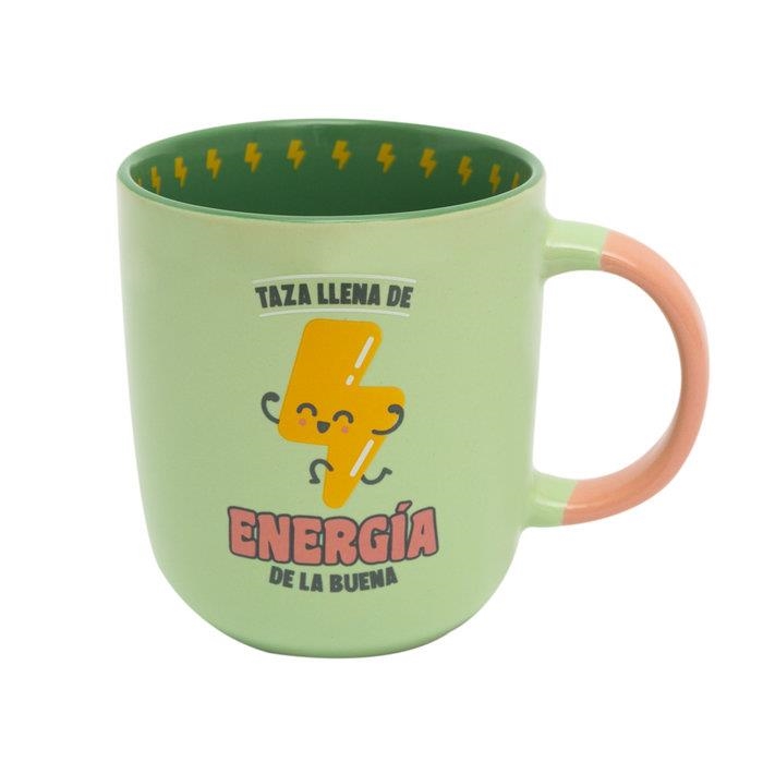 TAZA - TAZA LLENA DE ENERGIA DE LA BUENA - MR WONDERFUL | 8445641034113 | Librería Castillón - Comprar libros online Aragón, Barbastro