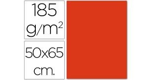 PAQUETE 25 CARTULINAS CARTULINA CANSON IRIS VIVALDI 50 X 65 CM 185GR ROJO TOMATE 14 | 3148954223230 | Librería Castillón - Comprar libros online Aragón, Barbastro