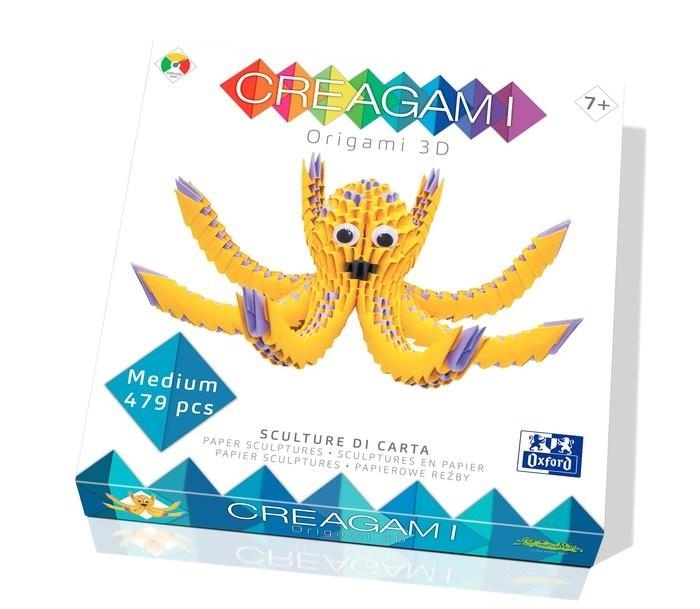 OXFORD & CREAGAMI ORIGAMI 3D PULPO MEDIANO +7 AÑOS | 8032591788229 | Librería Castillón - Comprar libros online Aragón, Barbastro