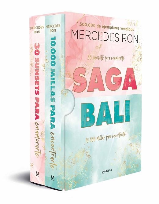 Estuche Saga Bali: 30 Sunsets para enamorarte | 10.000 millas para encontrarte | 9788419848215 | Mercedes Ron | Librería Castillón - Comprar libros online Aragón, Barbastro