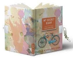 DIARIO CON CANDADO A5 BICICLETA | 8431234167092 | Librería Castillón - Comprar libros online Aragón, Barbastro