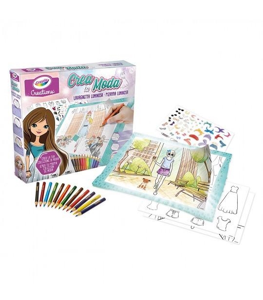 PIZARRA LUMINOSA CREA MODA CRAYOLA | 5010065059801 | Librería Castillón - Comprar libros online Aragón, Barbastro