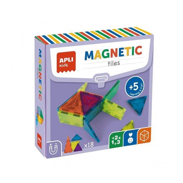 JUEGO BLOQUES MAGNETICOS - MAGNETIC TILES | 8410782194194 | Librería Castillón - Comprar libros online Aragón, Barbastro