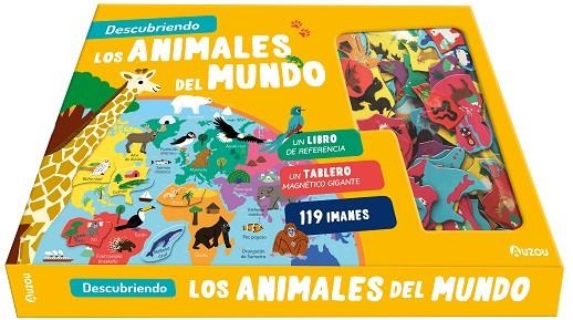 Descubriendo los animales del mundo. Tablero magnético | 9791039530941 | Billioud, Jean-Michel | Librería Castillón - Comprar libros online Aragón, Barbastro